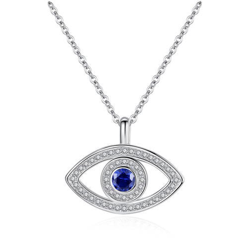 925 Sterling Silver Eye Pendant